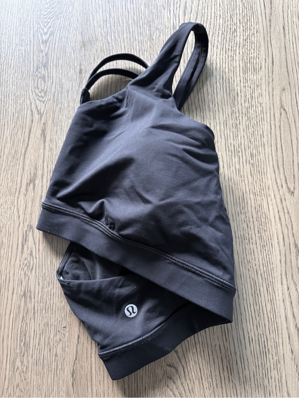 lululemon athletica Black Cross-Back Sports Bra - Picture 5 of 5